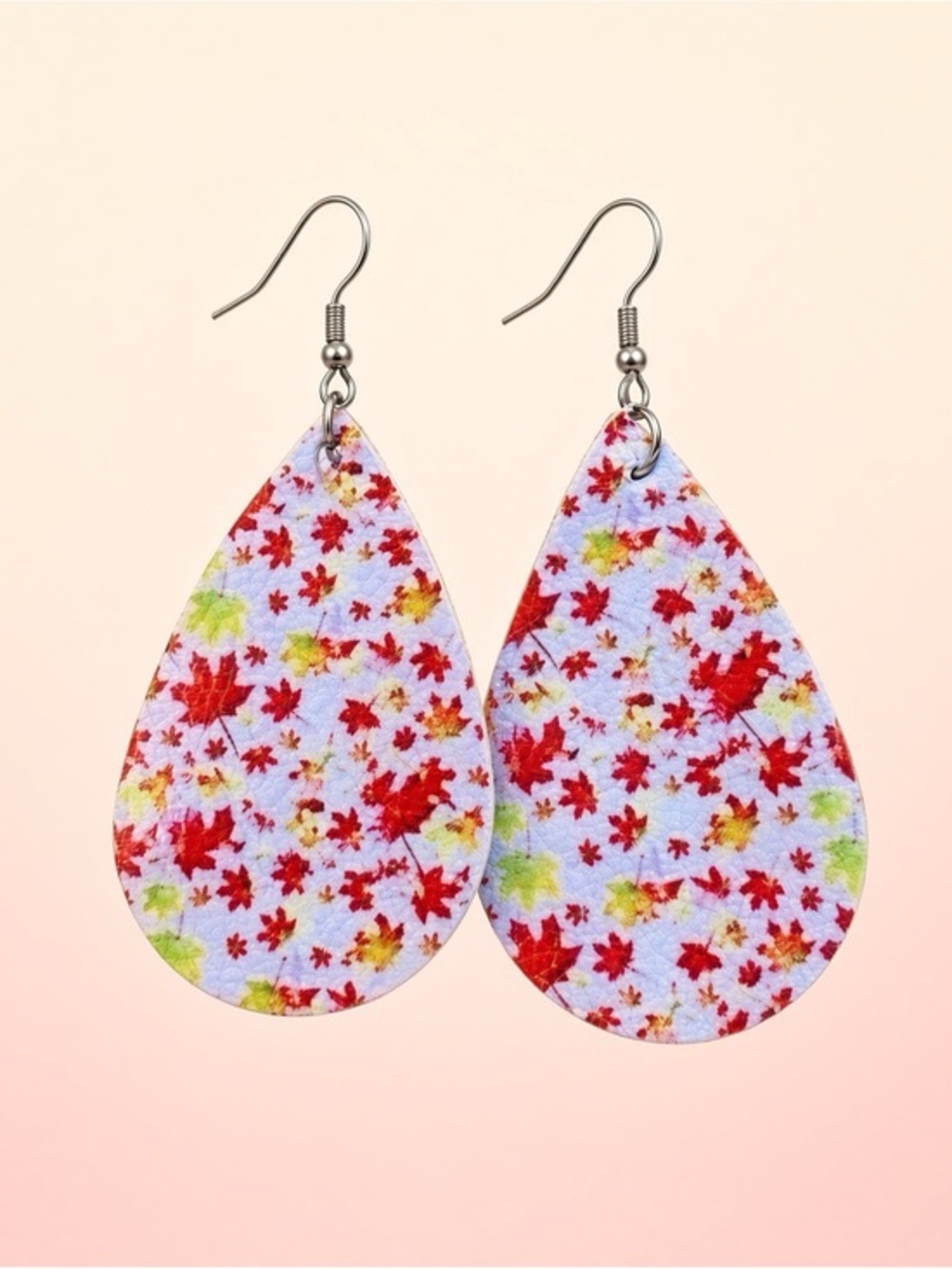 Fall Faux Leather Earrings!